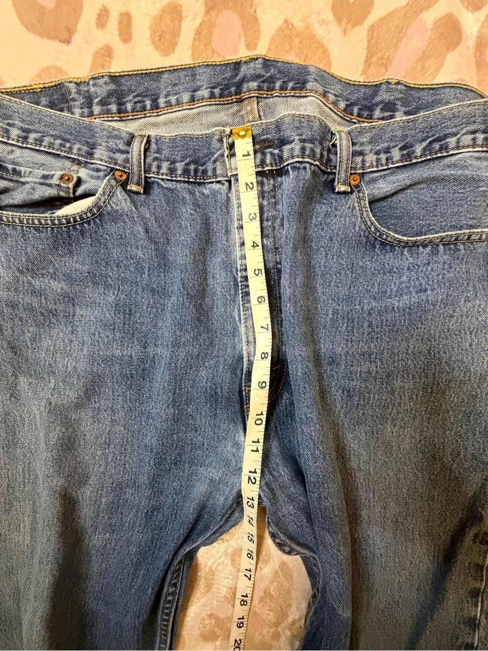 Levi’s 505 Regular Fit Jeans 42x30 Medium Wash Denim